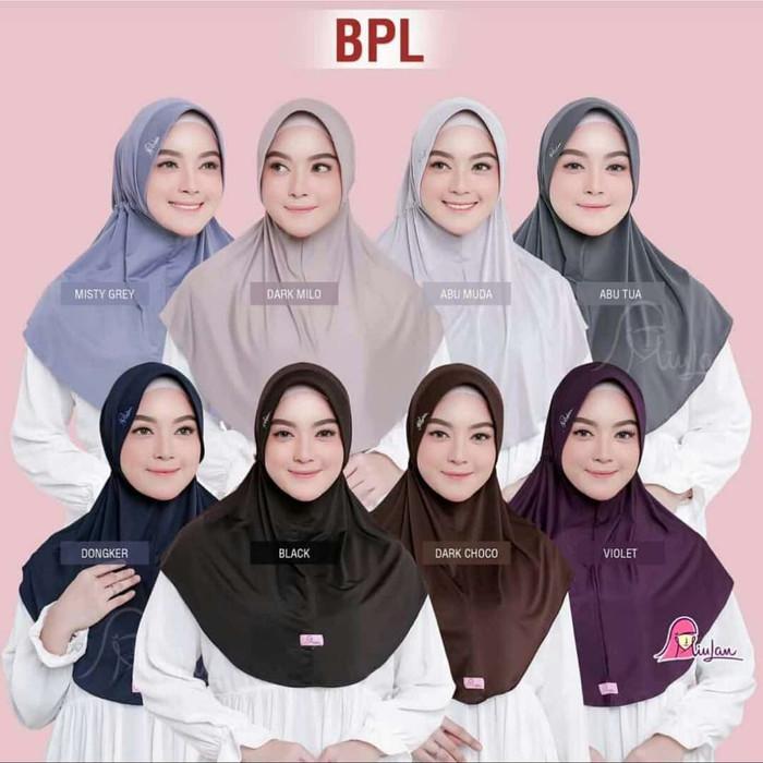 Kerudung Miulan BPL L Jilbab Serut Dewasa