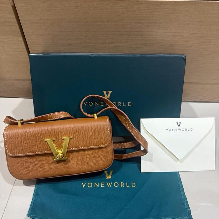 Vone World - Mini Gold Bag