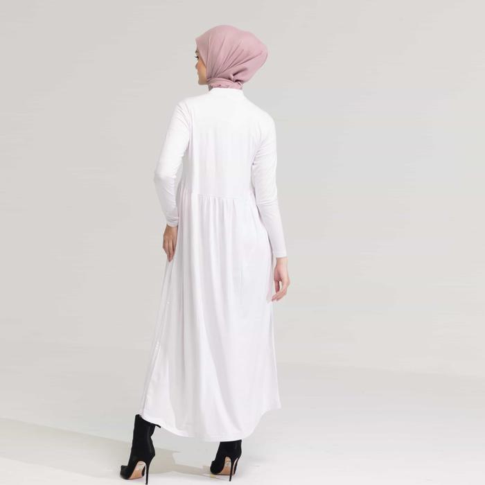 Terlaris Dauky Gamis Panjang Wanita Muslim Dewasa Remaja Inner Dress Laudya