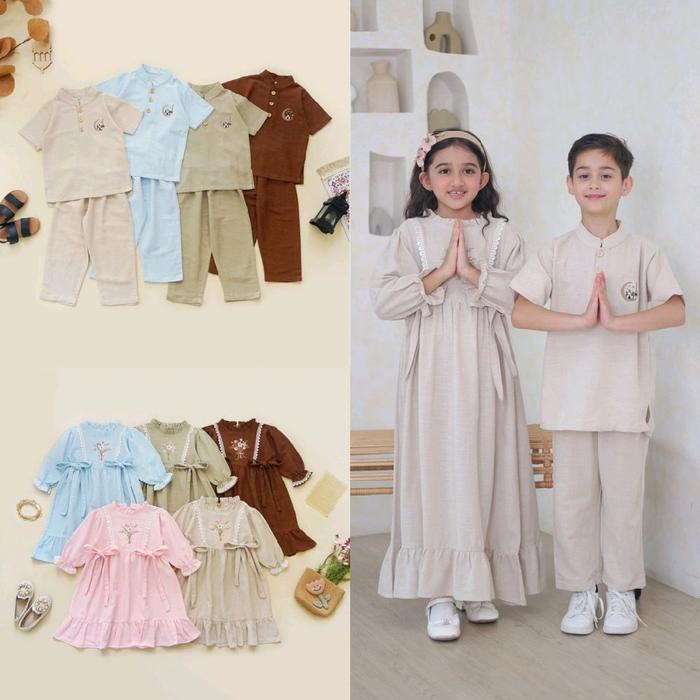 Mumuya - Set Anak Couple Lebaran - Khazan Kirana