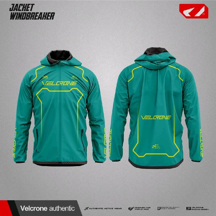 JACKET WINDBREAKER VELCRONE/JACKET VELCRONE/JACKET WATERPROOF CUSTOM