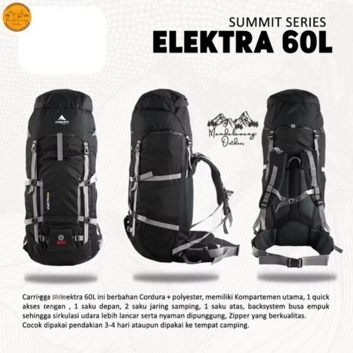Tas Gunung/Ransel CARRIER Jack wolfskin 60 LITER