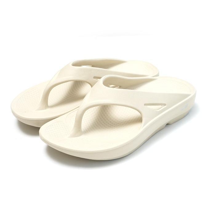 Oofos Ooriginal Thong Sandal #Gratisongkir - Beige, 39