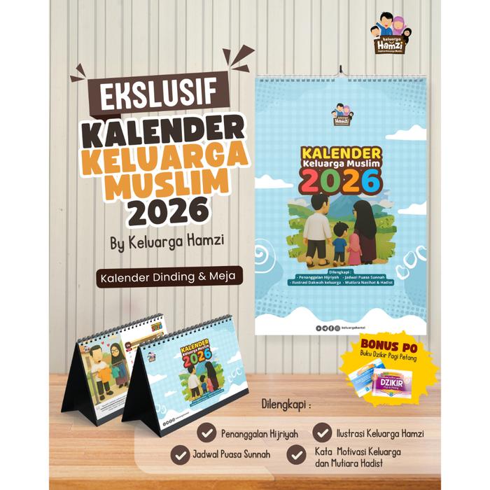 Kalender Keluarga 2026 - Kalender Keluarga Muslim