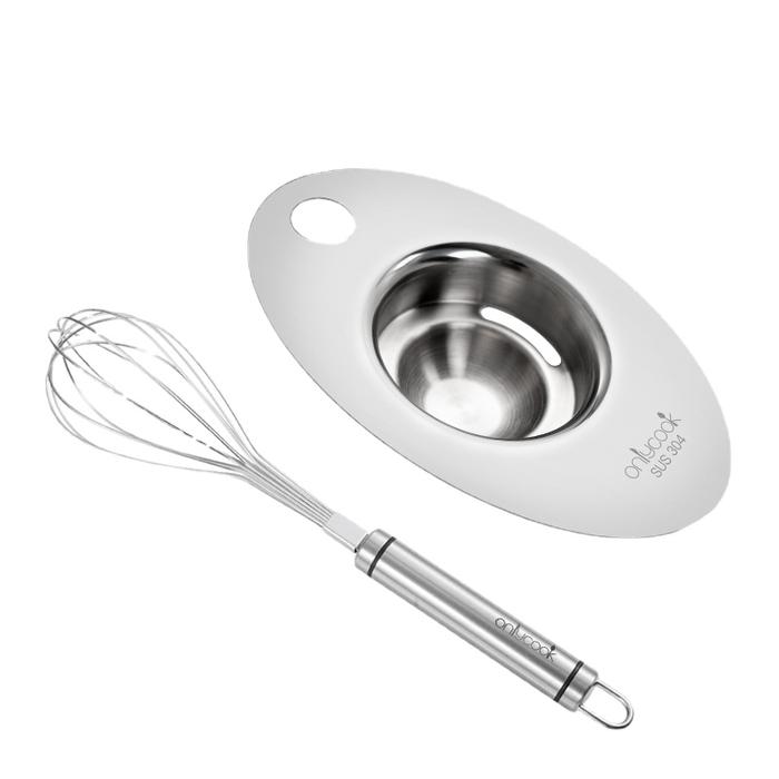 Onlycook 304 Stainless Steel Egg Yolk Egg White Separator Egg Protein