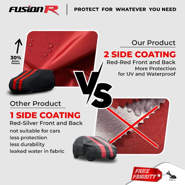 FUSION R Body Cover Sarung Penutup Mobil Mazda 6 Waterproof Anti Air dan Panas Matahari UV Protect