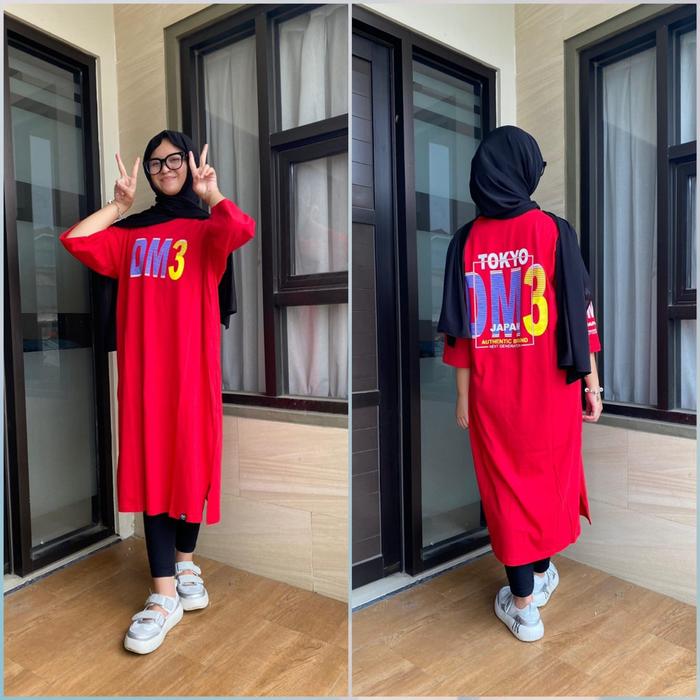 Ready- HC - DM3 ORIGINALLL 100%/ COD/ DM3/ LONG TUNIK DM3/ LONG TUNIK DM3 KAOS/ LONG TUNIK/ LONG TUN