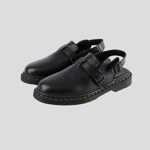 Navara Footwear - Sepatu Pria Formal Slip On Sporty Hitam | NVR Debonaire 039 Shoes