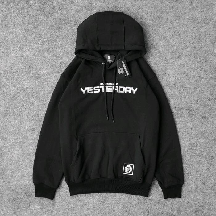 BSTRCOLD YESTERDAY EMBOID HOODIE
