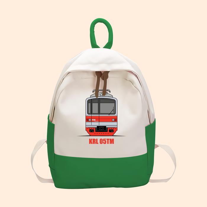 BERGARANSI Tas Anak Kereta Api Indonesi KAI KRL Ransel Anak SD TK Kantong Backpack Karakter Anak KRL
