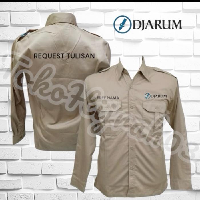 SERAGAM TERBARU DJARUM UKURAN BIG SIZE KEMEJA TERBARU DJARUM SERAGAM DJARUM SERAGAM KERJA DJARUM KEM