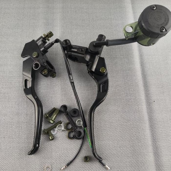 HANDLE MASTER REM SET KIRI KOPLING KANAN MASTER REM NO NAME PLUS TABUNG BIG UNIL MOTOR RXKING MIO VI