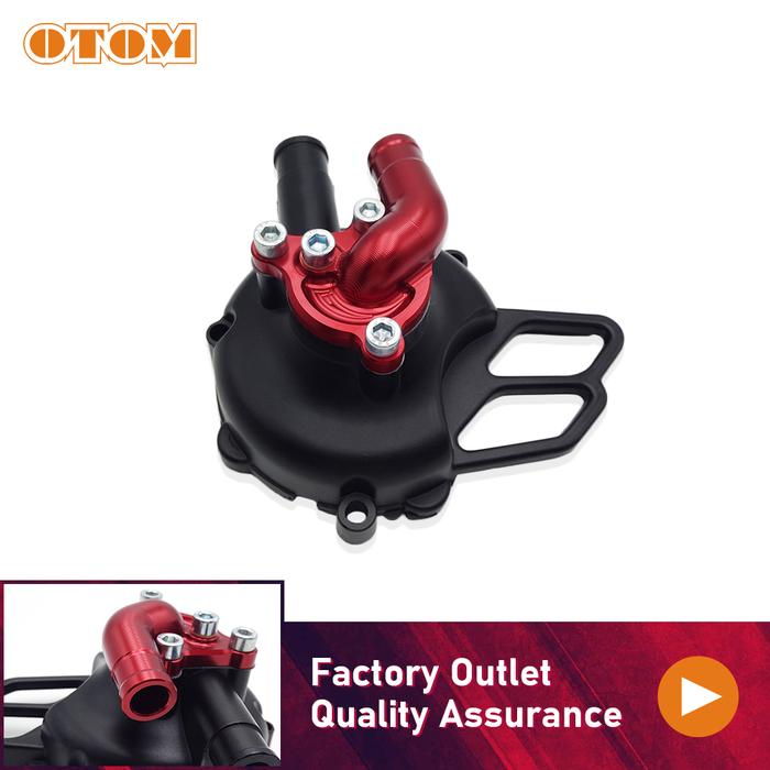 Motorcycle Left Crankcase Cover With Water Pump Cover For KTM 50 50CC
