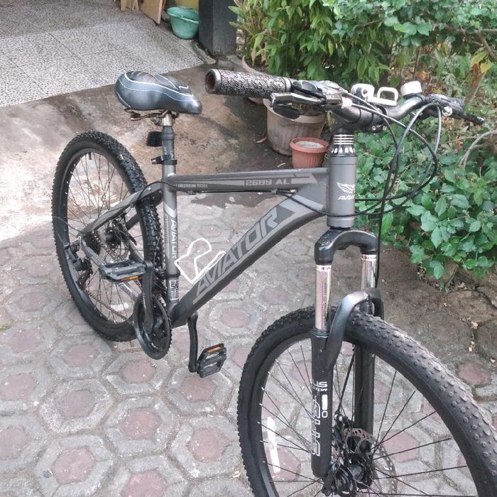 sepeda gunung aviator dewasa ukuran 26