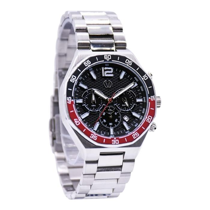 JAM TANGAN PRIA CHRONO CHRIST VERRA ORIGINAL CHRIST VERRA CV 146201G-11 CV 146201G 11 GUN STAINLESS