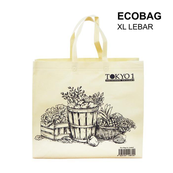 PROMO Tokyo1 Eco Bag (XL)Lebar Tas Belanja Gambar Sayuran Kain spunbond 148720