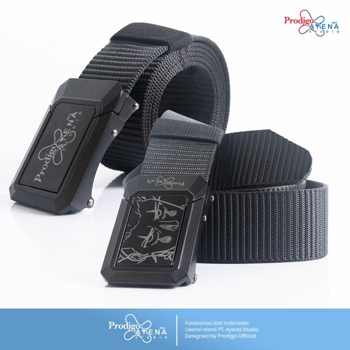 [EXCLUSIVE] Prodigo x Ayena Studio * Sabuk Pria Saluang I Gesper Unisex Premium I Webbing Belt