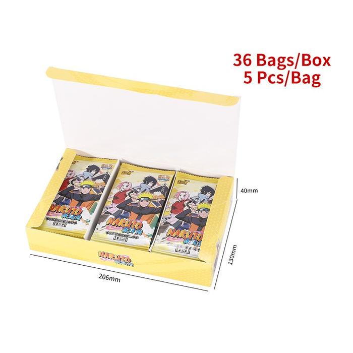 Naruto Cards Uzumaki Uchiha Haruno Hatake Anime Figures Hero