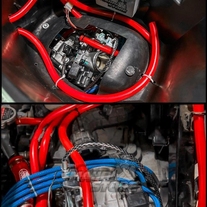 Selang Hawa Head Filter Oli Gardan Radiator Reservoir Samco Vario PCX