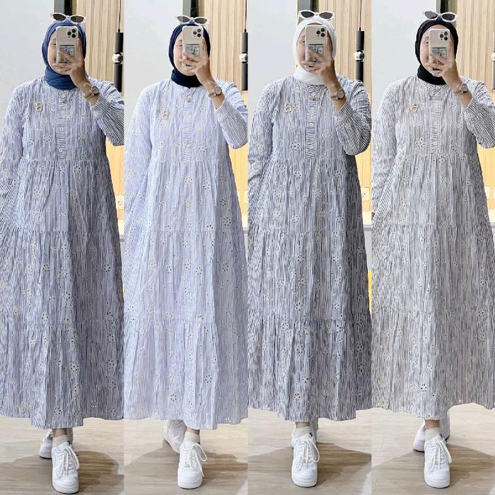 Gamis Premium Zavanya 4 Dress ORI Gagil by ova