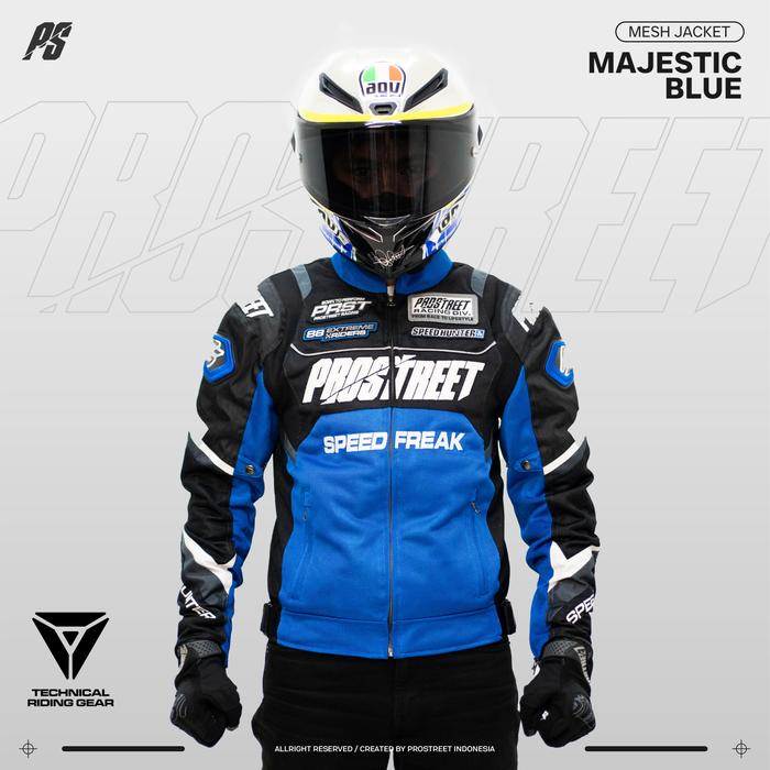 Jaket Mesh Prostreet Majestic Blue