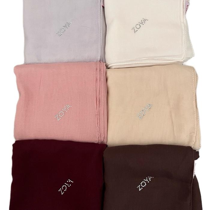 DEFNE SCARF ZOYA SEGIEMPAT 120 x 120 Muslim Square Jilbab