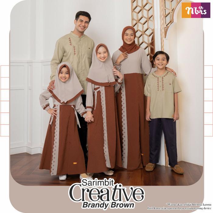 READY STOCK baju sarimbit couple lebaran keluarga terbaru 2022 ori nibras creative