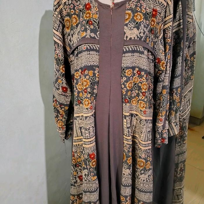ZAHIN GAMIS//gamis crinkle//gamis lebaran 2025//gamis terbaru
