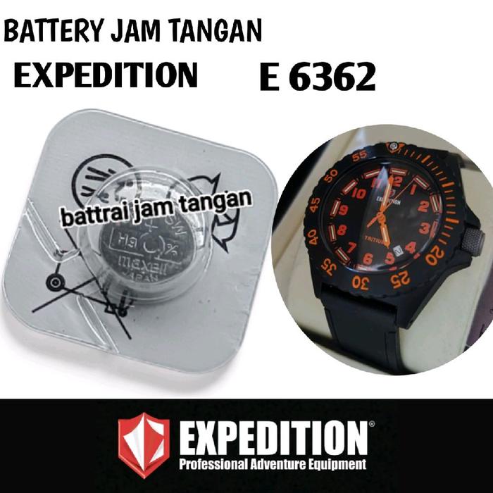 battrai jam tangan Expedition battrai pengganti battrai jam original e6362