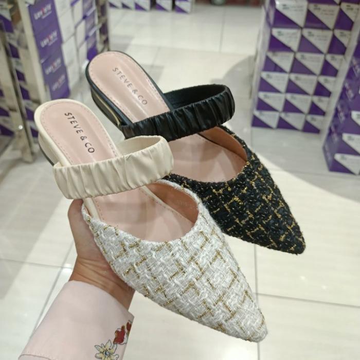 sepatu wanita selop/mules STEVE&CO