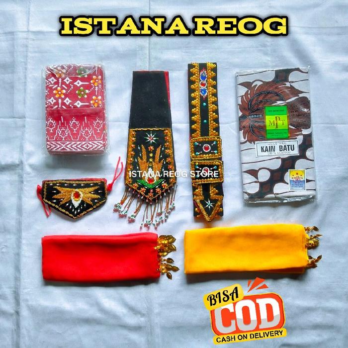PERLENGKAPAN TARI JATHIL / JARIK JHATIL / SAMPUR JATHIL / PERLENGKAPAN TARI JATHIL MURAH