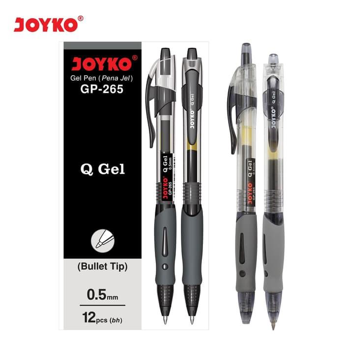 [ PACK ] Pulpen Ballpoint Gel 0,5 - Joyko GP-265 Q Gel MURAH!