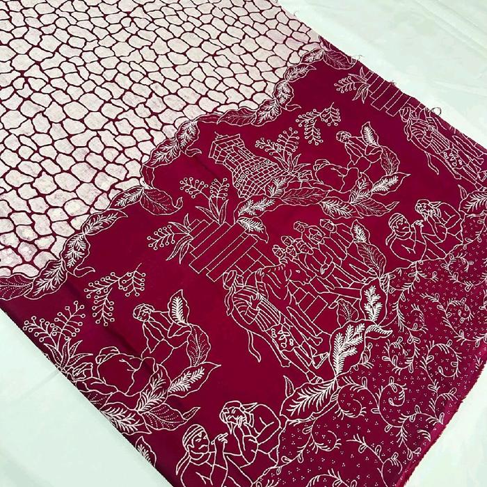 kain batik cap teknik malam dingin