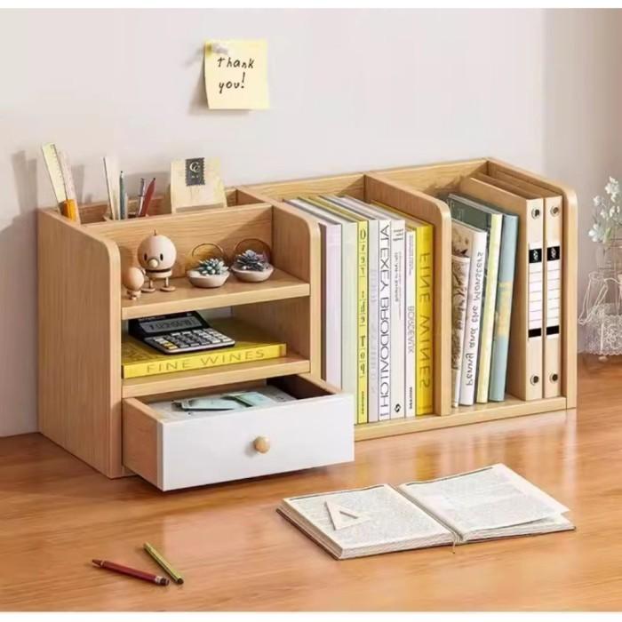 Highline Meja Rak Rak Buku Meja Rak Organizer Serbaguna