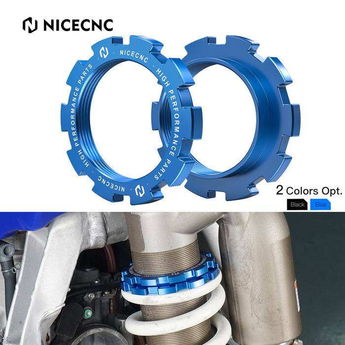 NiceCNC Rear Shock Spring Seat Guide Set for Yamaha YZ125 YZ250
