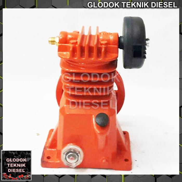 Shark Bare Air Compressor 0.25 1/4 HP Kepala Kompresor Head pump ORIGINAL SHARK