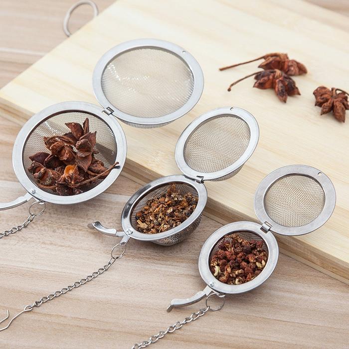 Saringan Teh Bulat Bola Stainless / Tea Infuser Bola Tea Infuser Ball