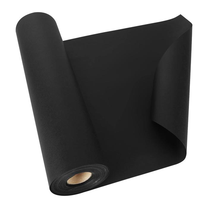 Black Paper Roll Construction Poster Board Wrapping Art Paper Roll