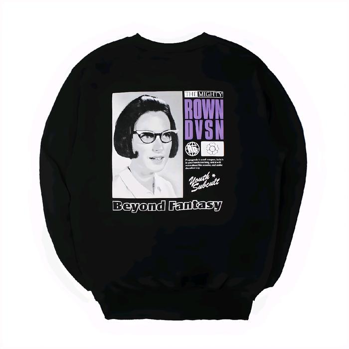 CREWNECK ROWN DIVISION PORTNOY HITAM - CREWNECK PRIA WANITA /ORIGINAL