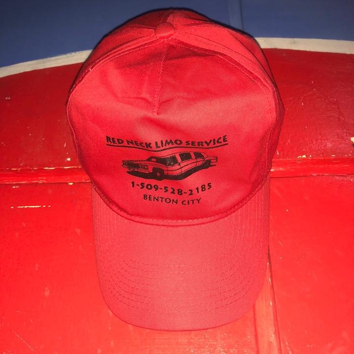 Topi second topi bekas topi merah Hat second