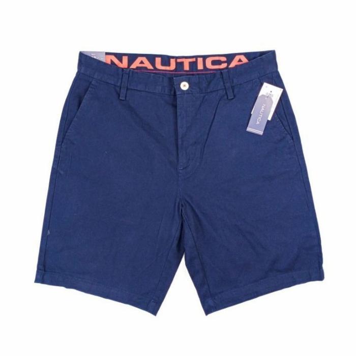 Nautica Classic Fit Short Pants - Celana Pendek Pria Chino Nautica Ori