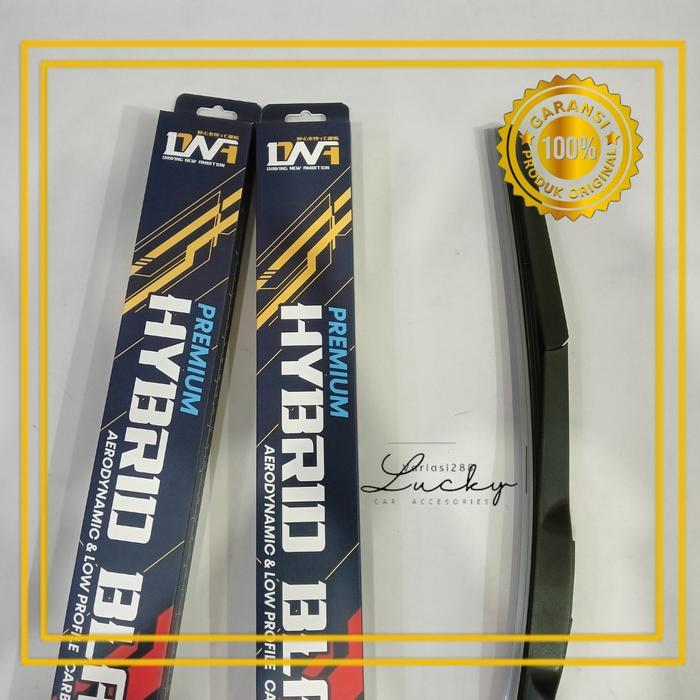 Wiper DNA Hybrid Blade DNA Series Mobil Toyota All New Rush 2018 ON Harga Sepasang Ukuran 22 - 16