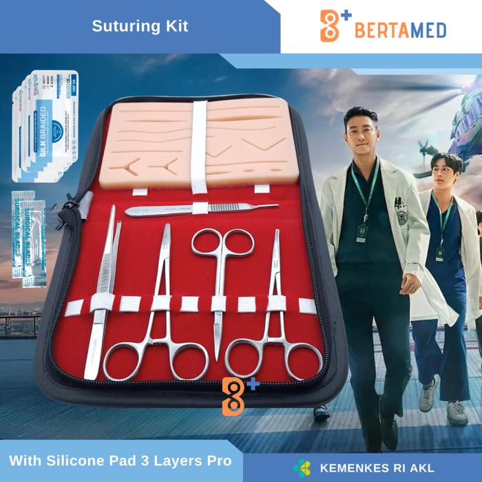 HECTING KIT / Hecting Set KIT Minor KIT Suturing KIT Hecting Pad