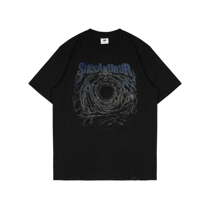 TSHIRT EVIL X SIKSA KUBUR - SIKSA KUBUR BLACK