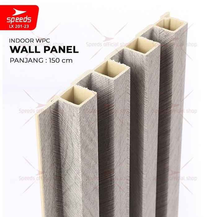 SPEEDS WPC Wood Panel Wallpanel Panel Wood Wall Panel Hiasan Dinding Kisi Kayu Wood LX 201-23