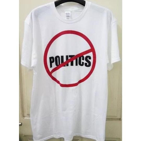 promo Kaos Distro "Anti Politik"