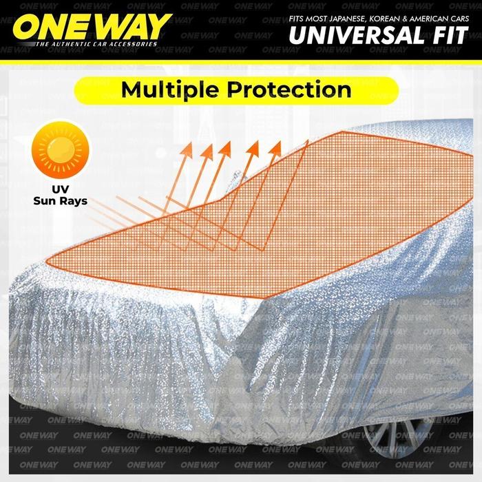Cover Sarung Mobil 3 Layer Avanza, Xenia, Veloz, Xpander,  Mobilio, Honda Jazz Yaris,  Alvez, Waterp