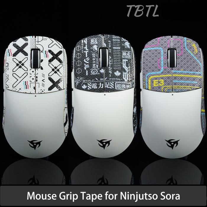 BTL Mouse Grip Tape Skate Handmade Sticker Non Slip Lizard Skin Suck