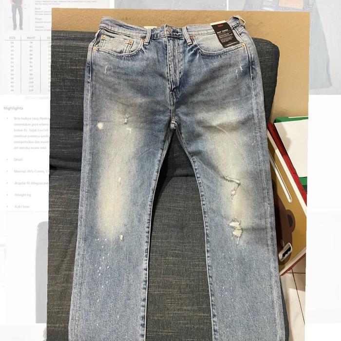 Levis 502 taper Red line selvedge original