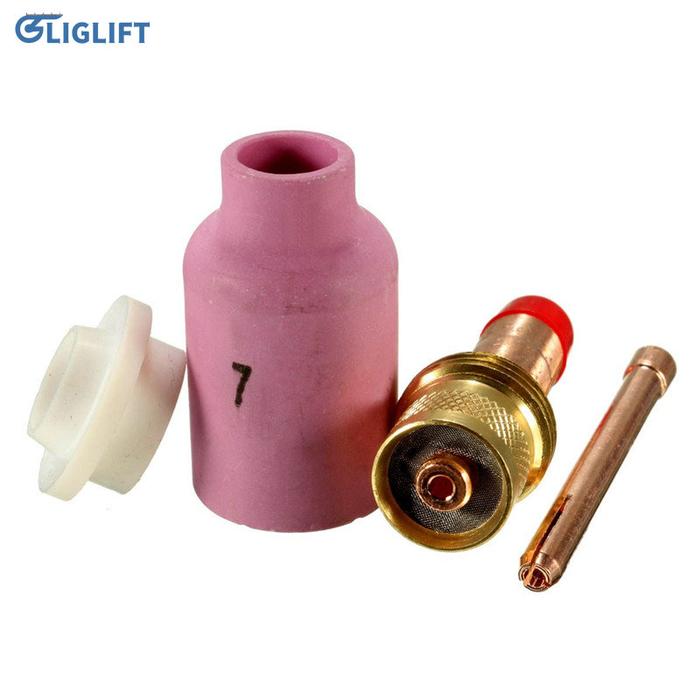 4Pcs/Set TIG Gas Lens Collet Kit Argon Arc Welding Torch Kit Tool For
